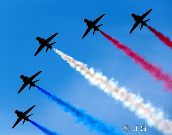 Red Arrows at Southport 2011