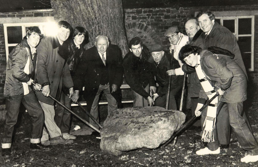 Turning the stone