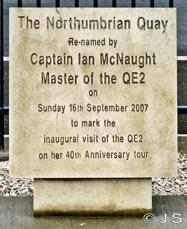 Quay plaque 2007