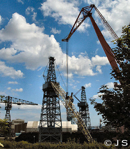 1st crane down