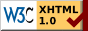 Validated xhtml