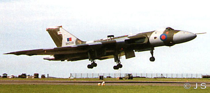 Vulcan at takeoff