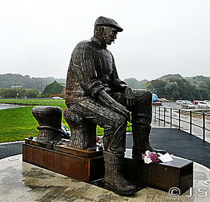 The sculpture
