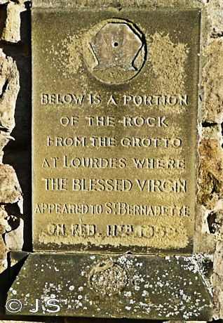 Lourdes stone