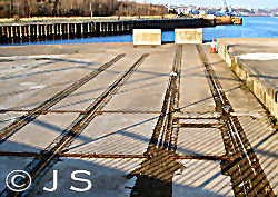 Platform and rails