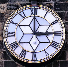 South clock face