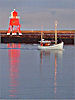 Groyne Light at sunset
