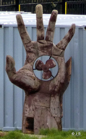 Hand from the North