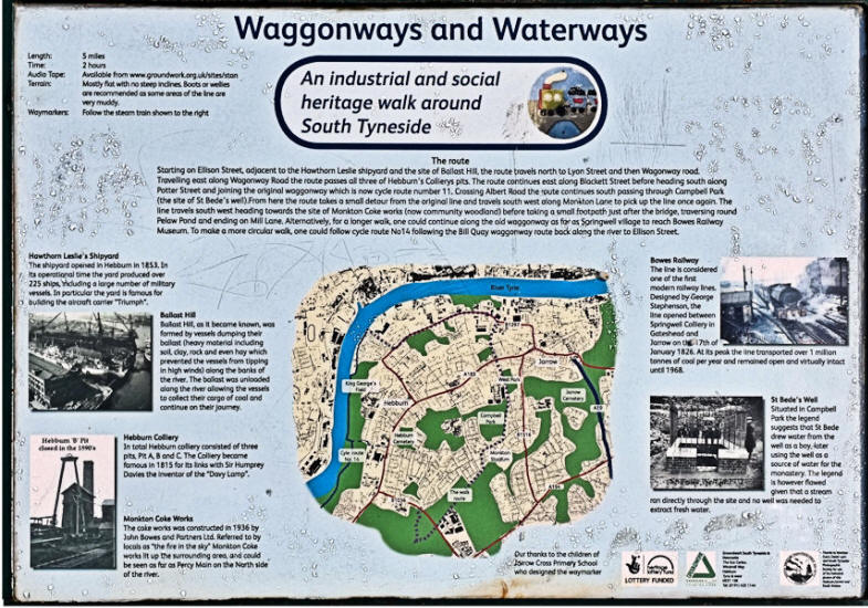 Waggonways/Waterways Map